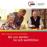 Titelseite unserer Heimbroschüre | AWO-Seniorenheim Immenstadt | Altenheim Immenstadt | Pflegeheim Immenstadt | Pflegeplatz Immenstadt